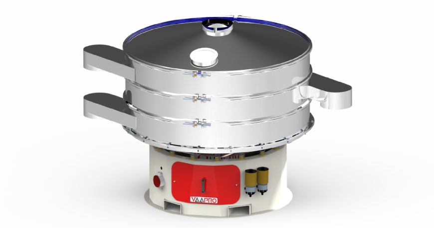 Cirkelvormige trilzeef