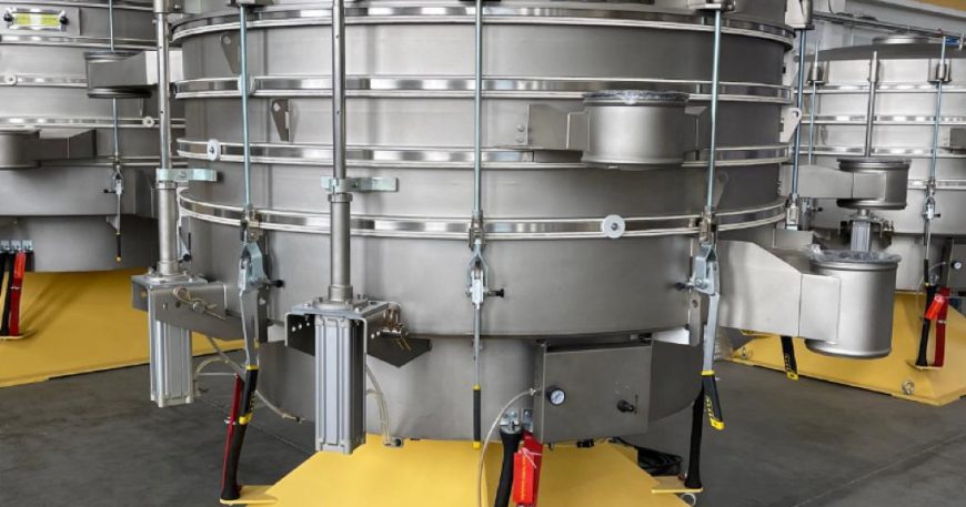 Kunststofgranulaat efficient zeven